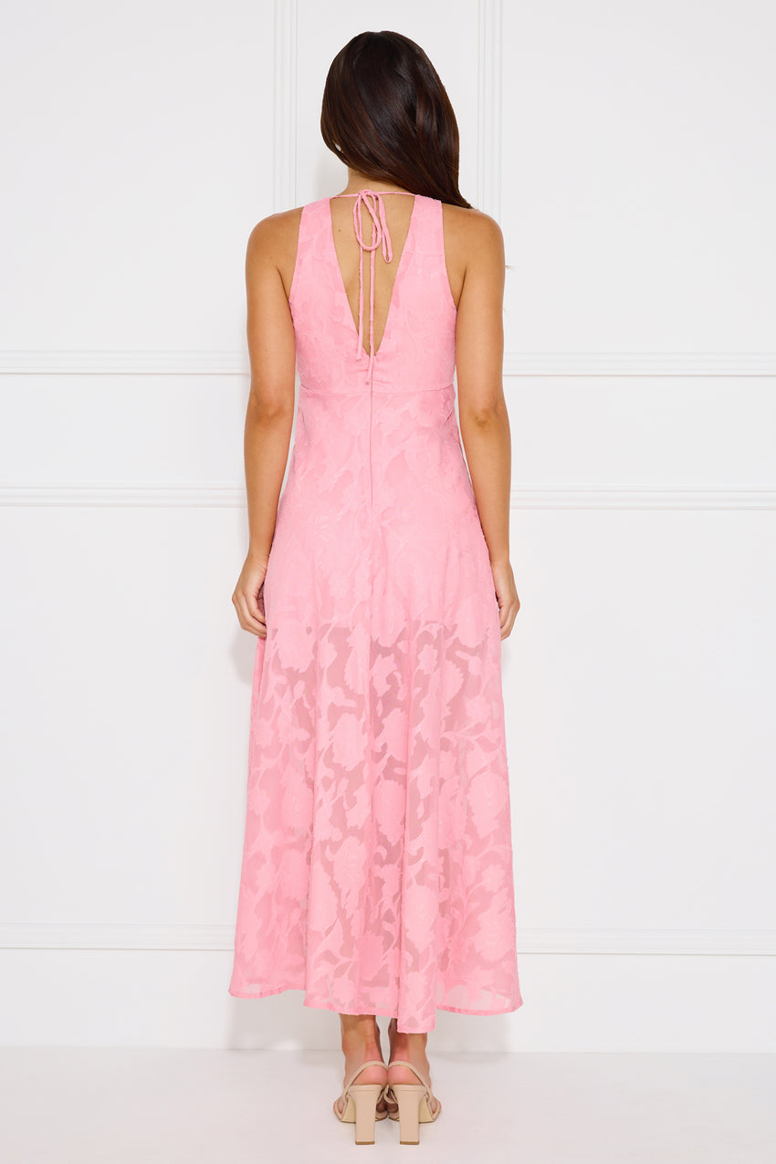 Art Of Girls Maxi Dress Pink