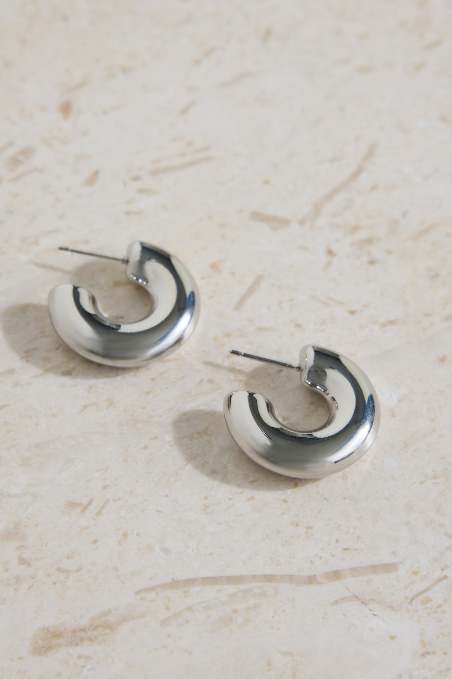 Moonlit Skies Earrings Silver