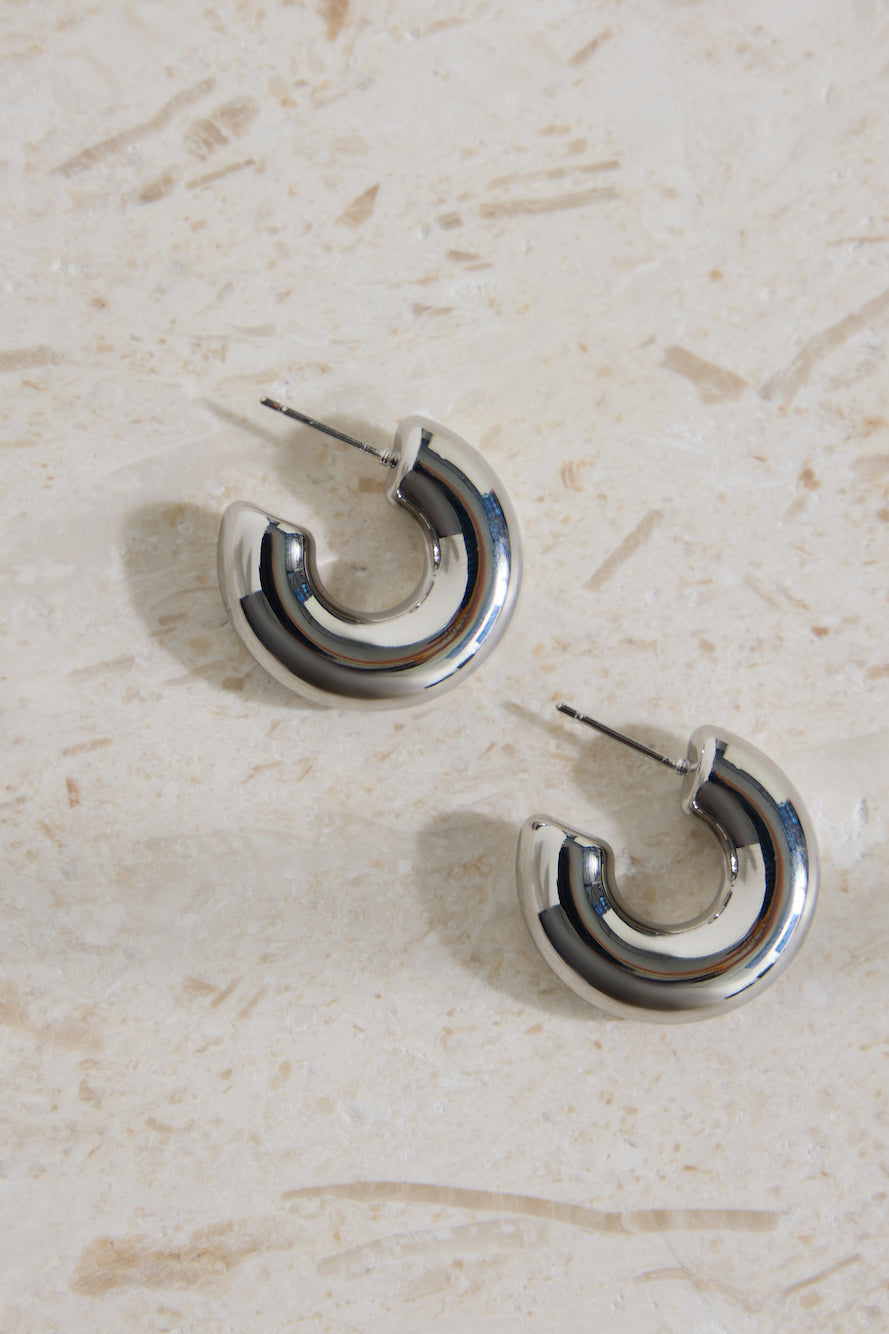 Moonlit Skies Earrings Silver
