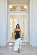 Extravagant Events Strapless Maxi Dress Black