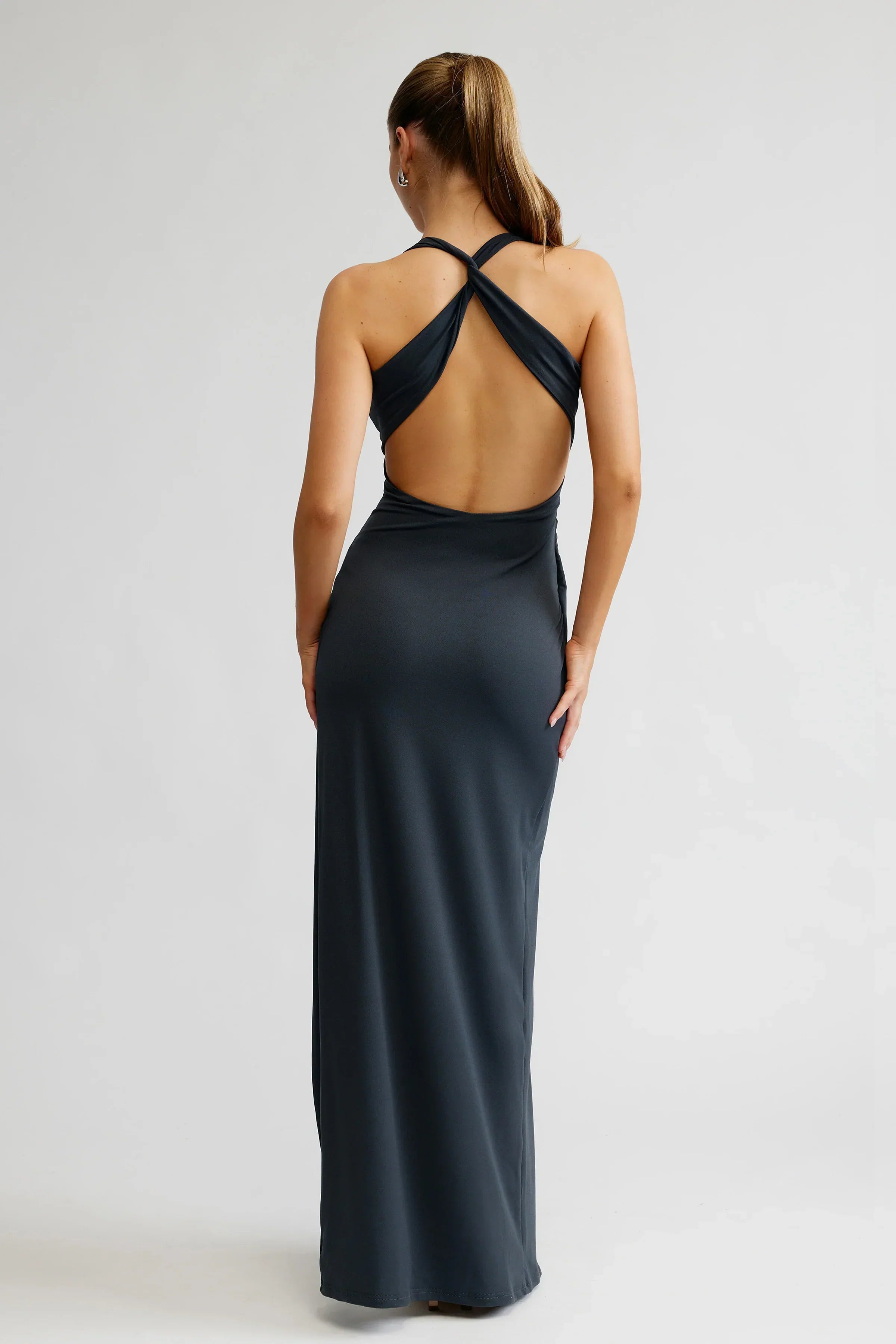 Iva Dress - Charcoal
