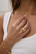Attention Is Yours Ring Gold