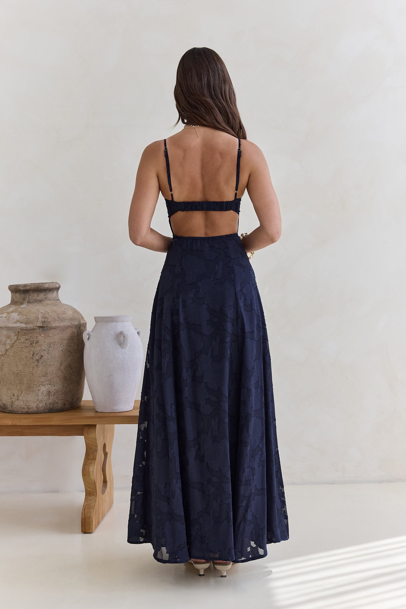Lost In The Skies Maxi Dress Navy