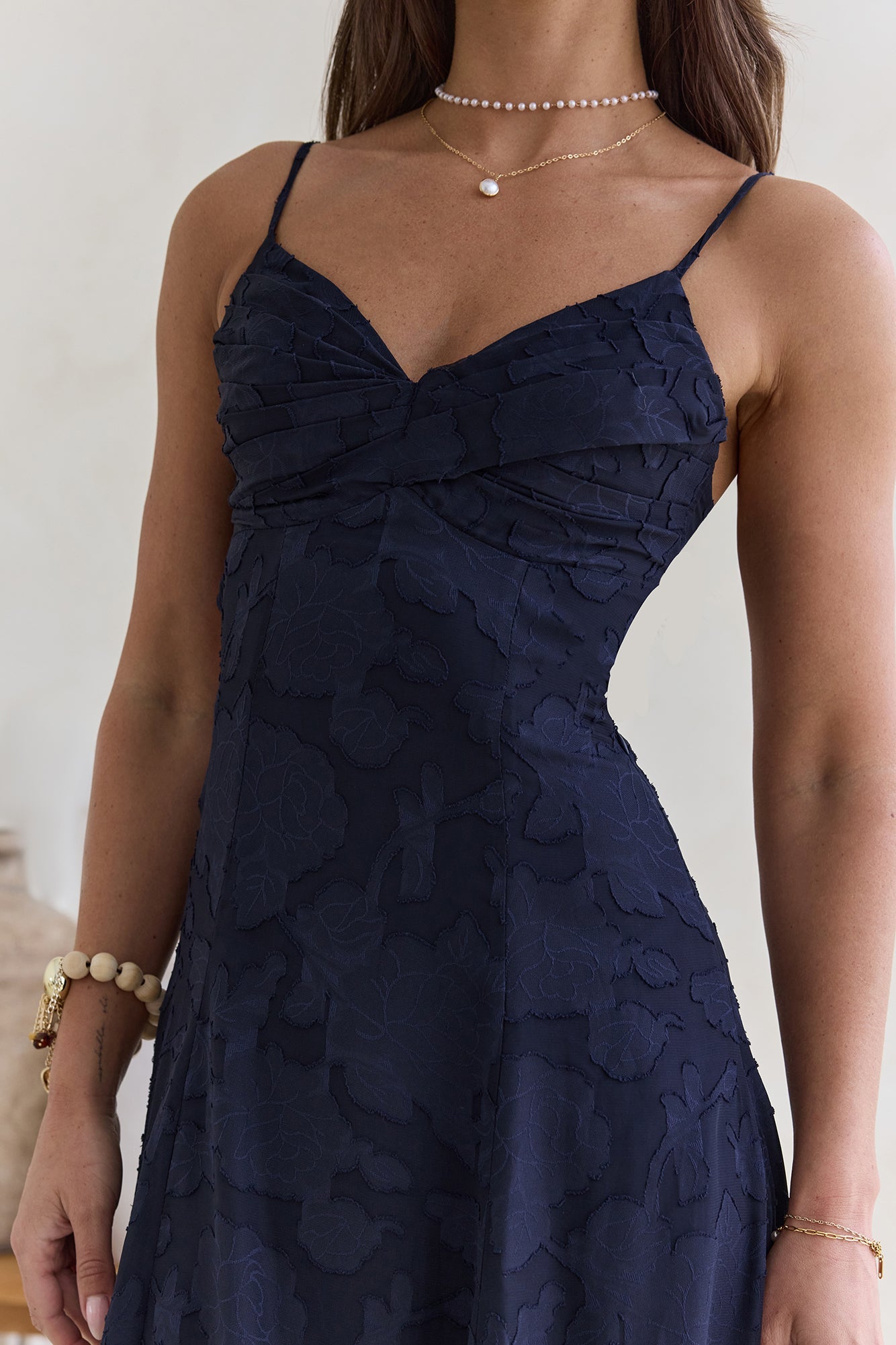 Lost In The Skies Maxi Dress Navy