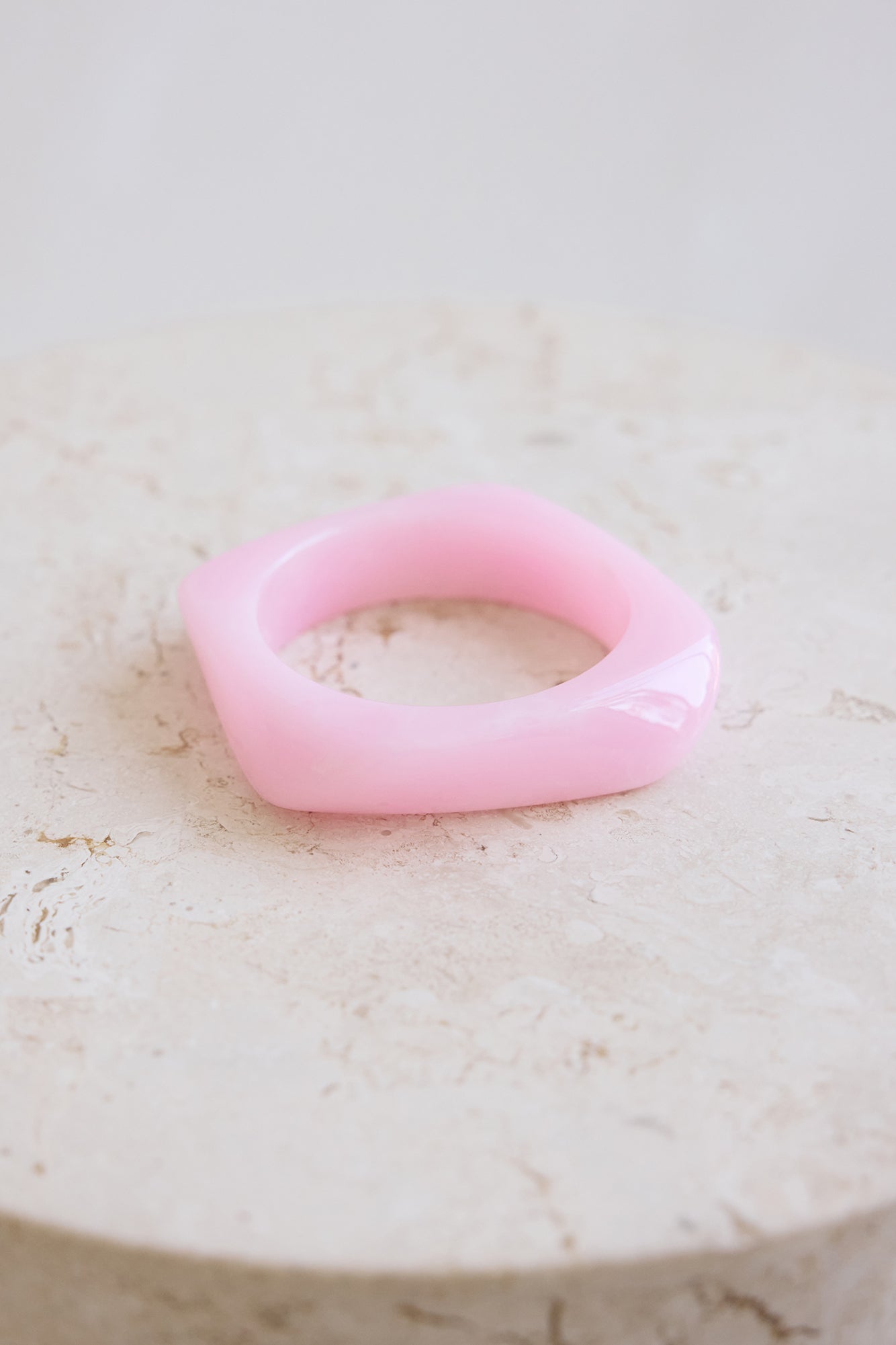 Soft Rose Bangle Light Pink