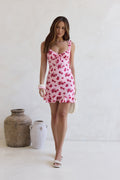 Softer Hearts Mini Dress Pink