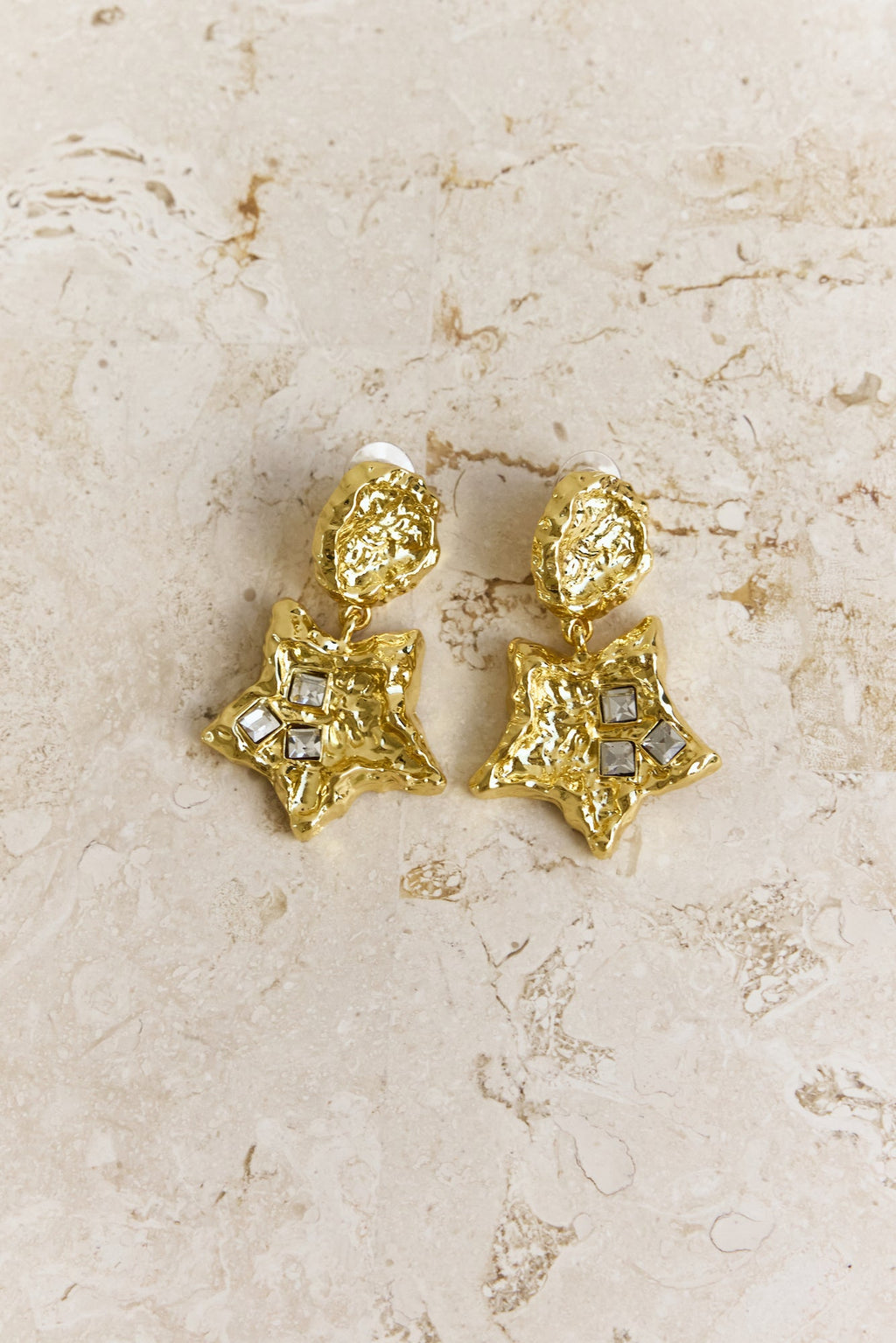 Starlit Shores Earrings Gold