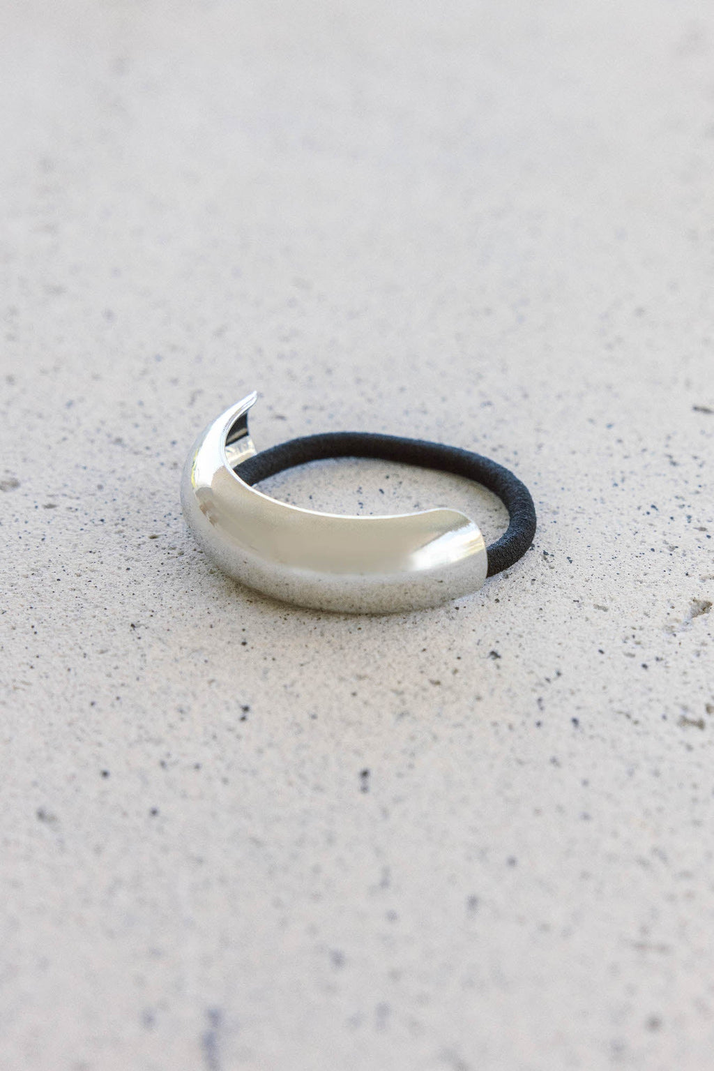 In The Clouds Hair Tie Silver