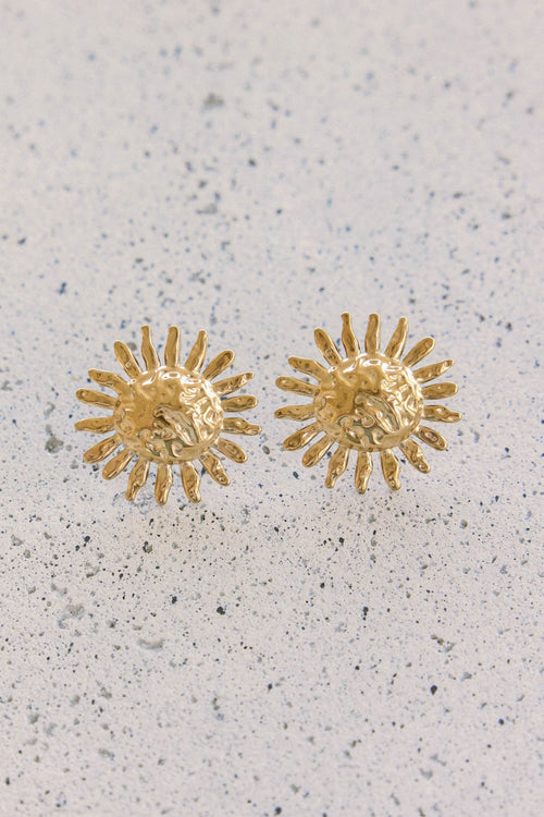 18k Gold Plated Solara Earrings