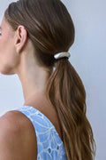 In The Clouds Hair Tie Silver