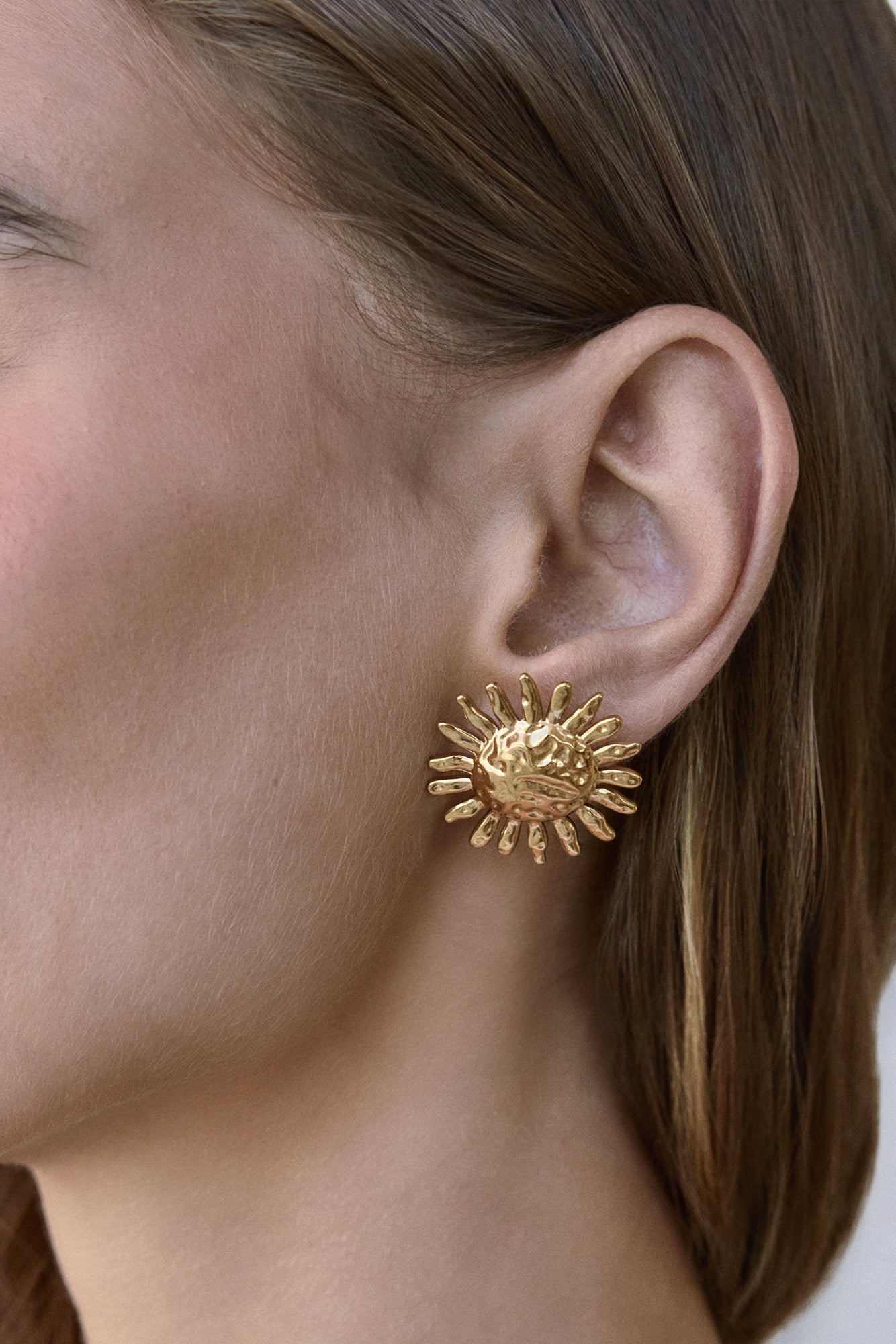 18k Gold Plated Solara Earrings