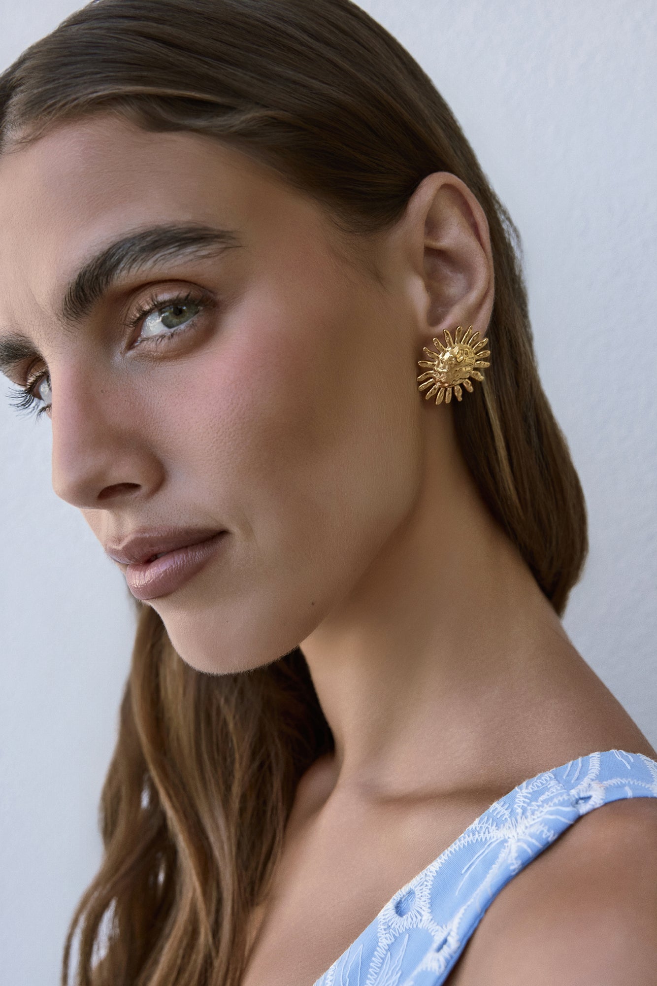18k Gold Plated Solara Earrings