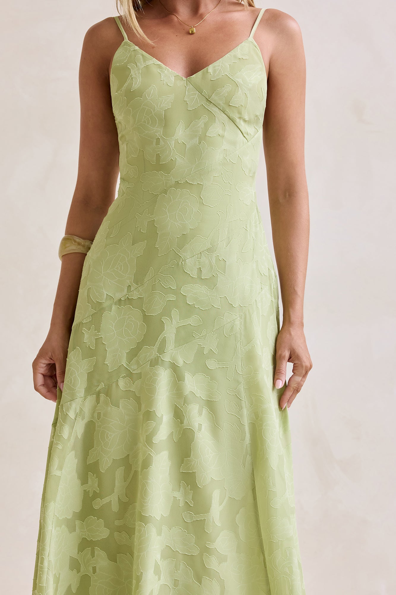 Dancing Spark Maxi Dress Sage
