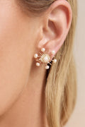 18k Gold Plated Star Isle Earrings Gold