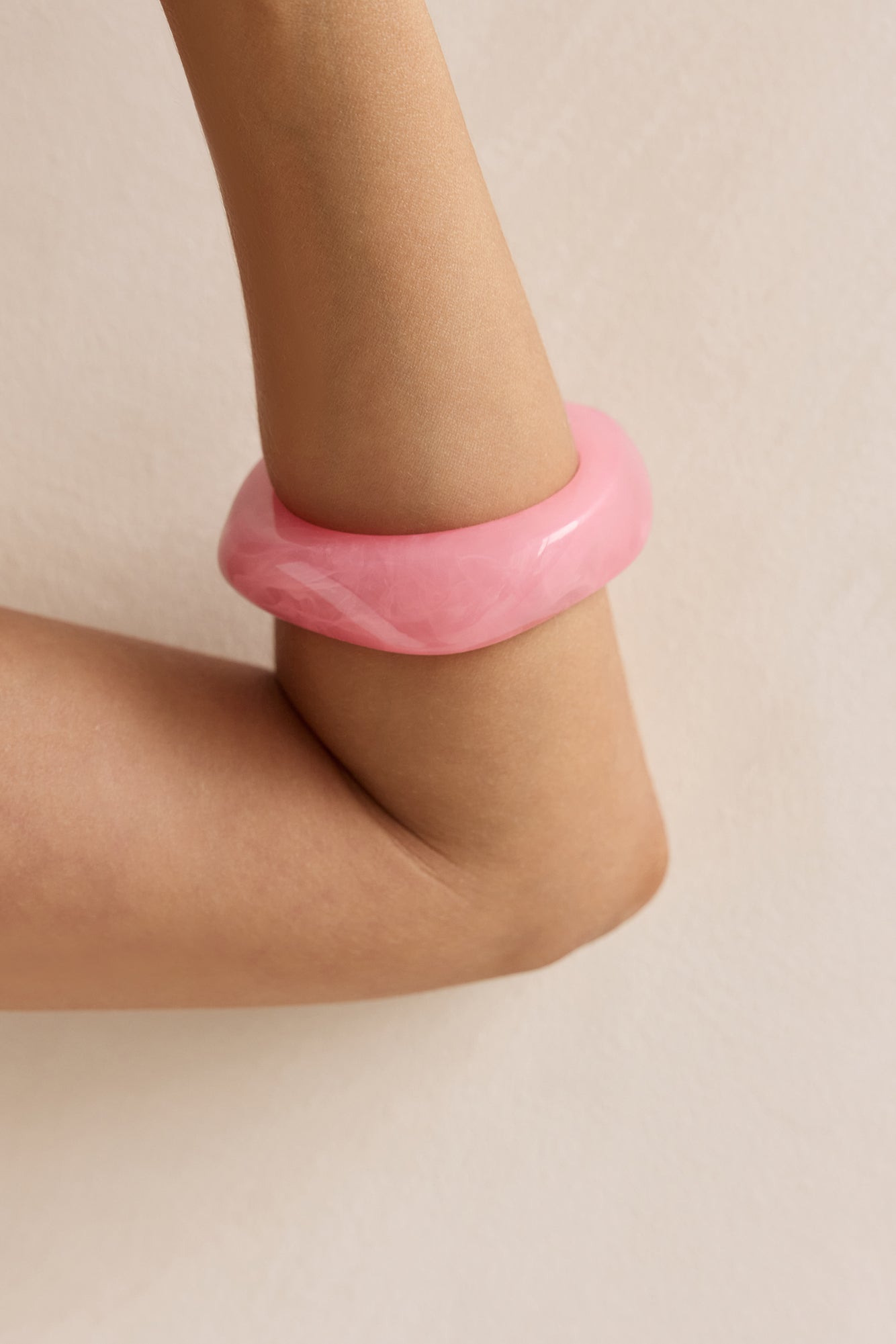 Soft Rose Bangle Pink