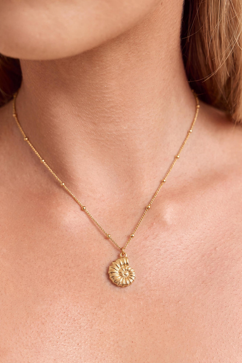 Seaside Soul Necklace Gold