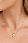 18k Gold Plated Parallels Necklace Gold