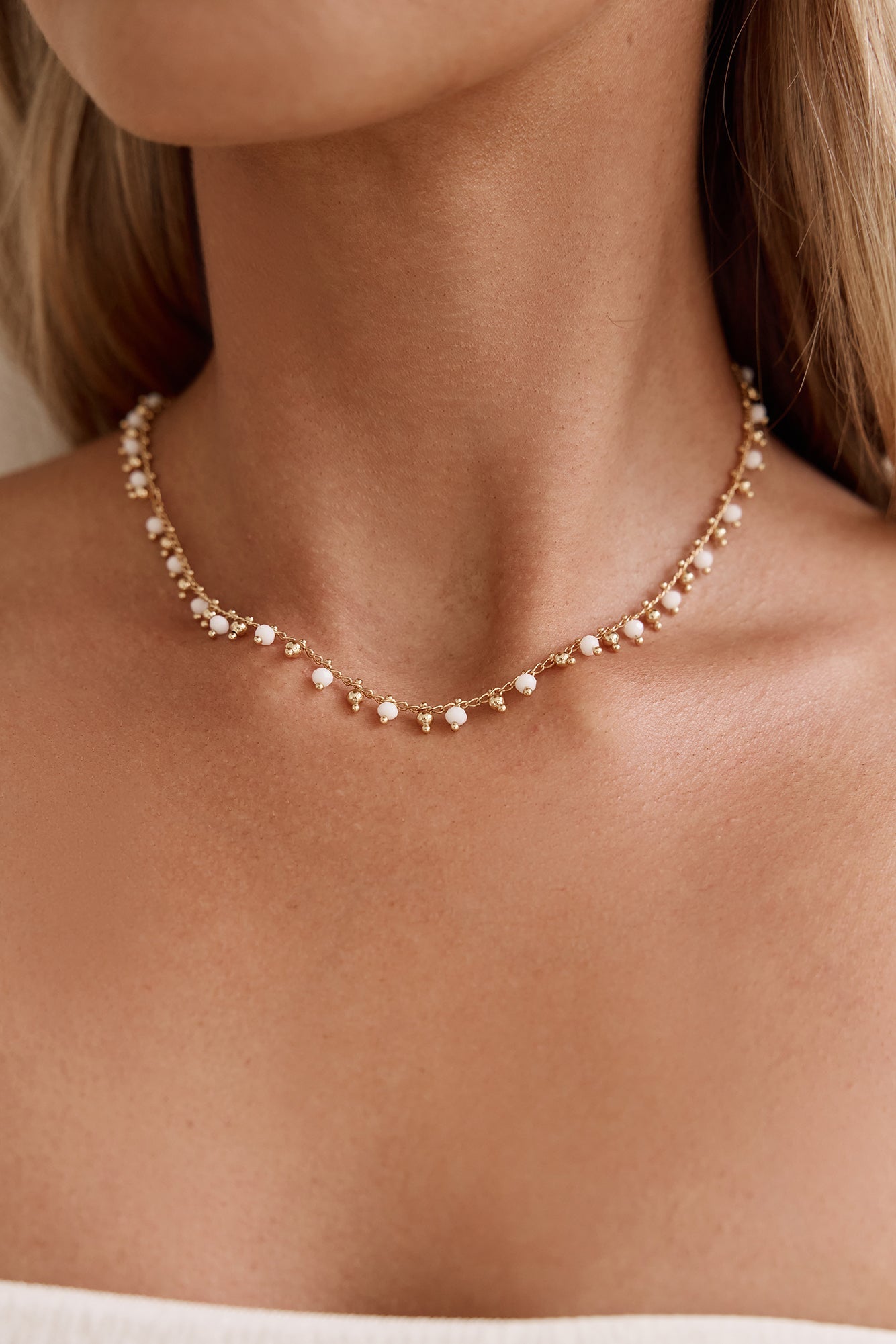 18k Gold Plated True Decisions Necklace Gold