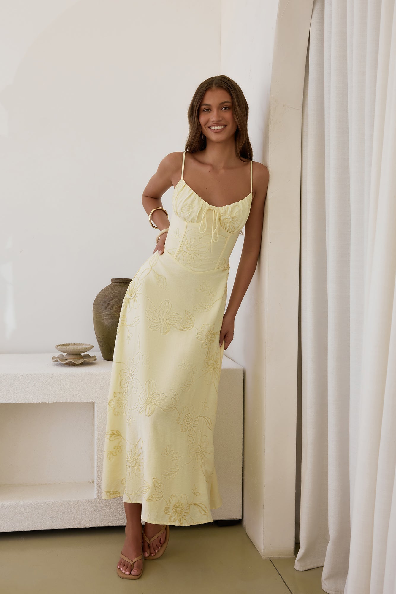 Dose Of Sunshine Maxi Dress Yellow