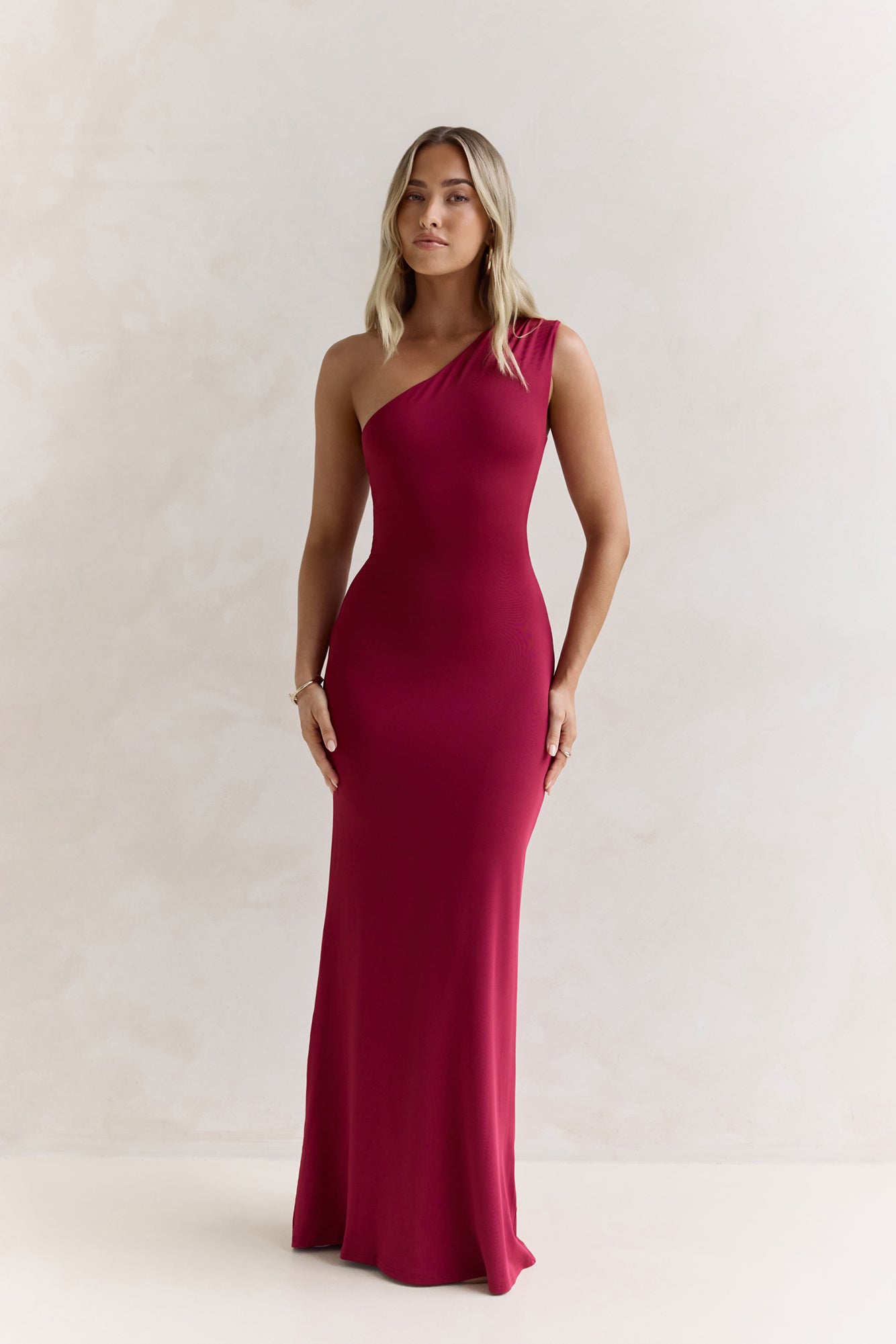 Lovely Mood Maxi Dress Burgundy