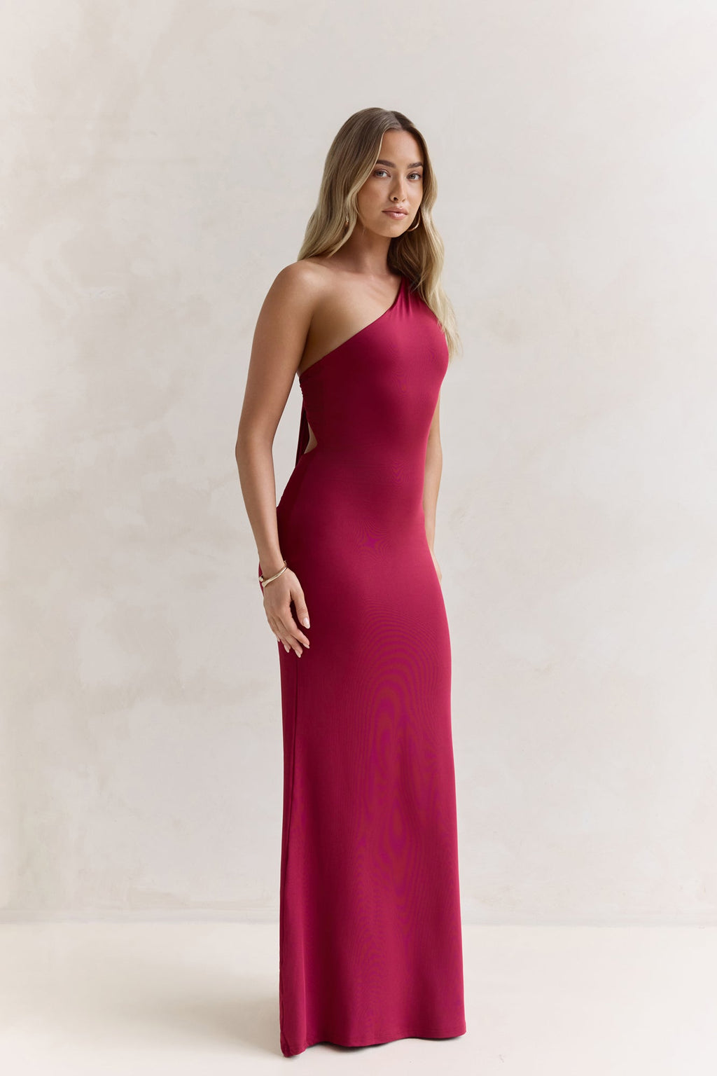 Lovely Mood Maxi Dress Burgundy