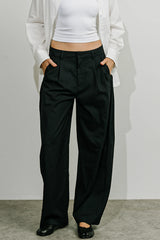 Alexa Pinstripe Barrel Trousers