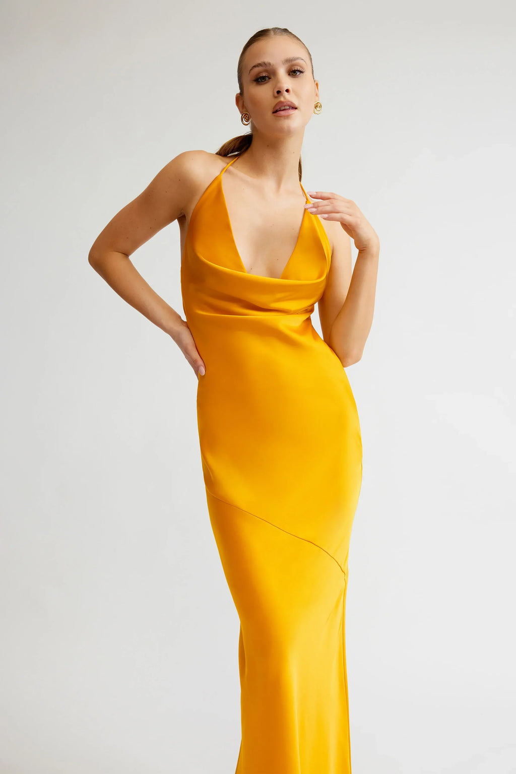 Freya Dress - Saffron