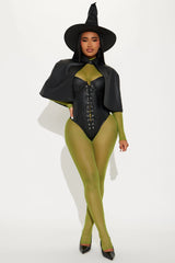 West Side Witch 4 Piece Costume Set - Black