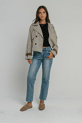 Reya Straight Leg Jeans in Medium Wash