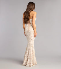Isabelle Lace Sweetheart Mermaid Formal Dress