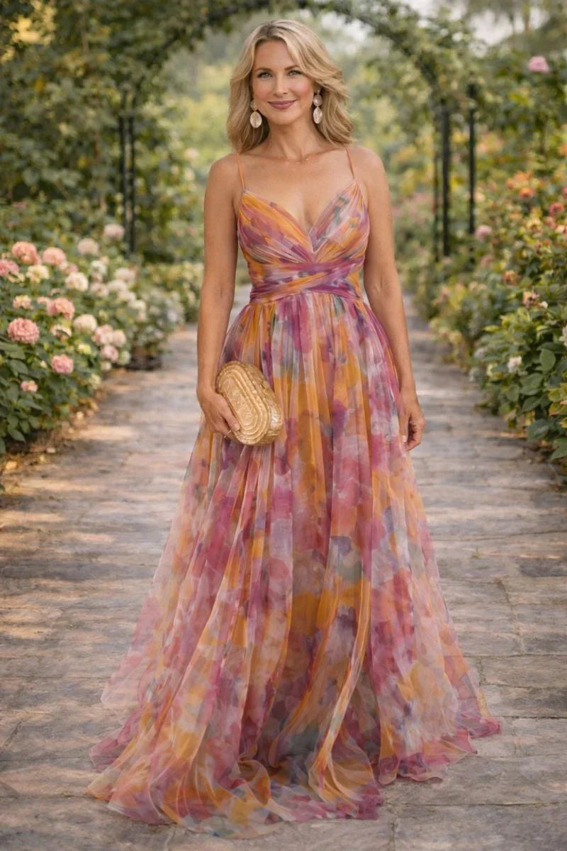 Giselle? Floral Maxi Dress ¨C Elegant, Flowing Silhouette With Bold Florals