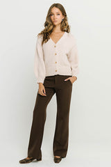 Markie Knit Cardigan in Cream