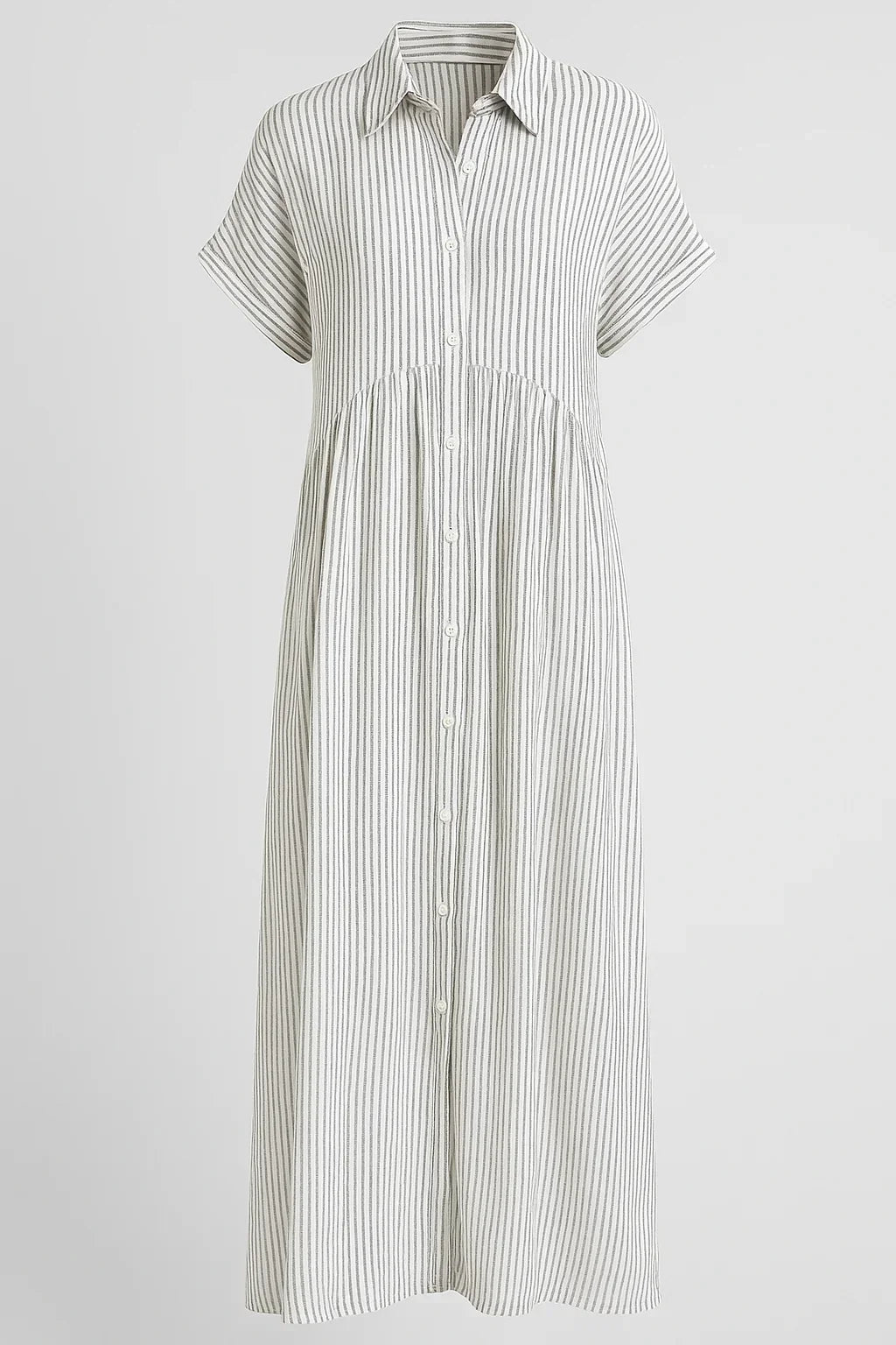 Ladies' Elegant Midi Dress With Pockets