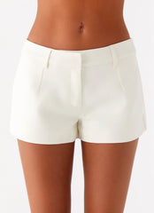 Oslo Mini Shorts - Ivory