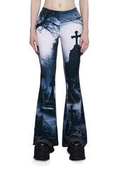 Spooky Sanctuary Flare Pants