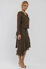 Luna Polka Dot Blouse