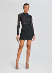 Moxey Ruched Mini Dress