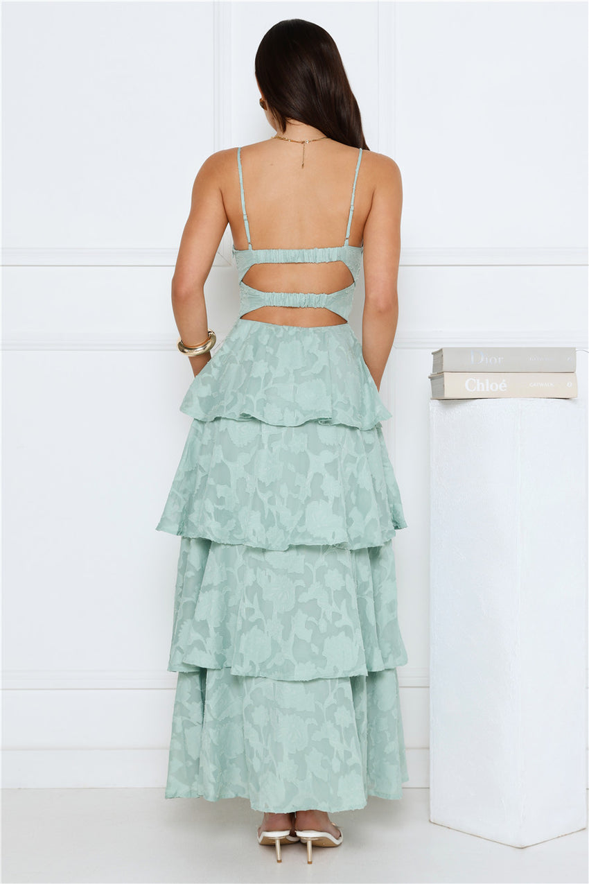 Noir Envy Maxi Dress Sage