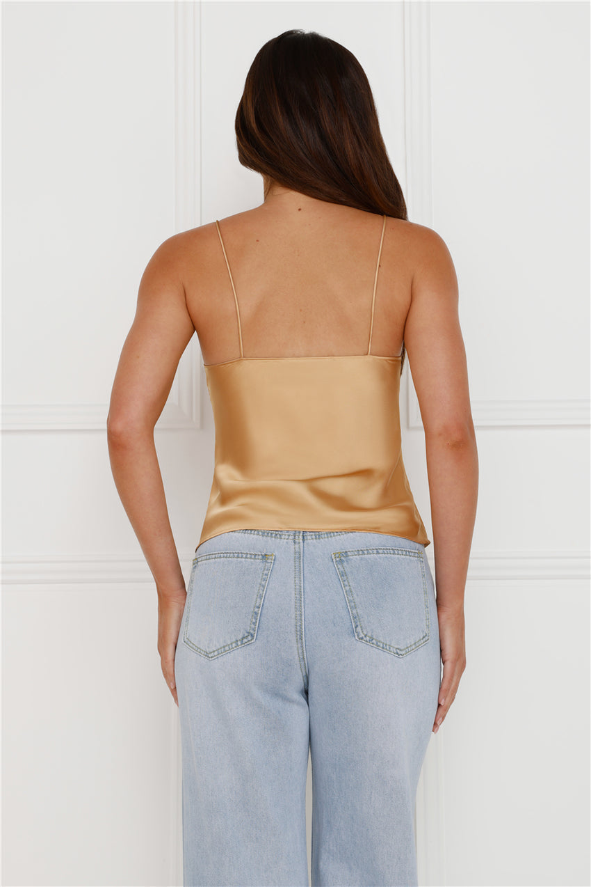 Mariah Cami Gold