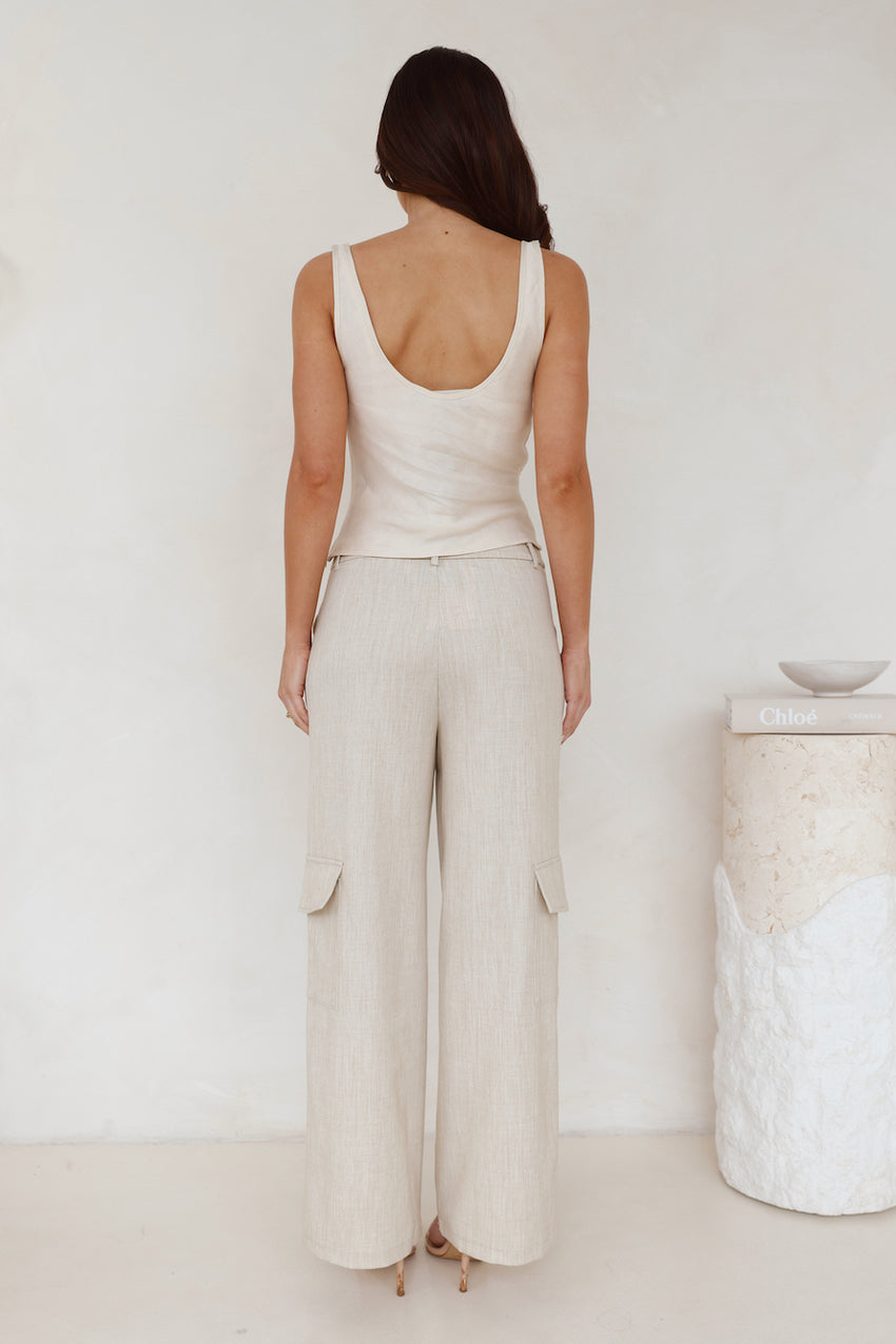 Delilah Top Ivory