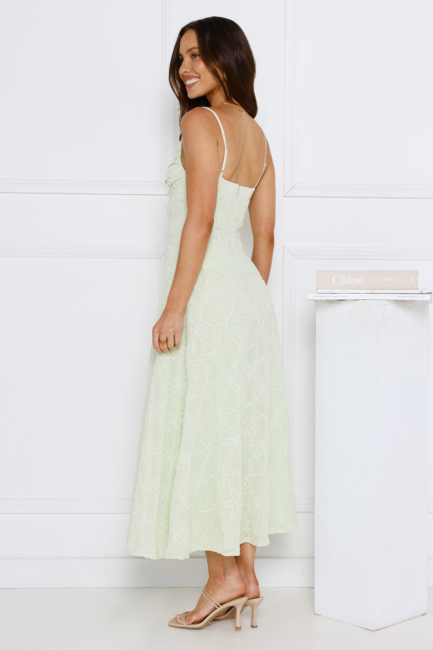 Experimenting Midi Dress Mint