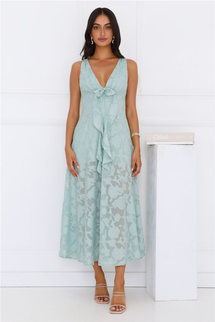 Art Of Girls Maxi Dress Sage
