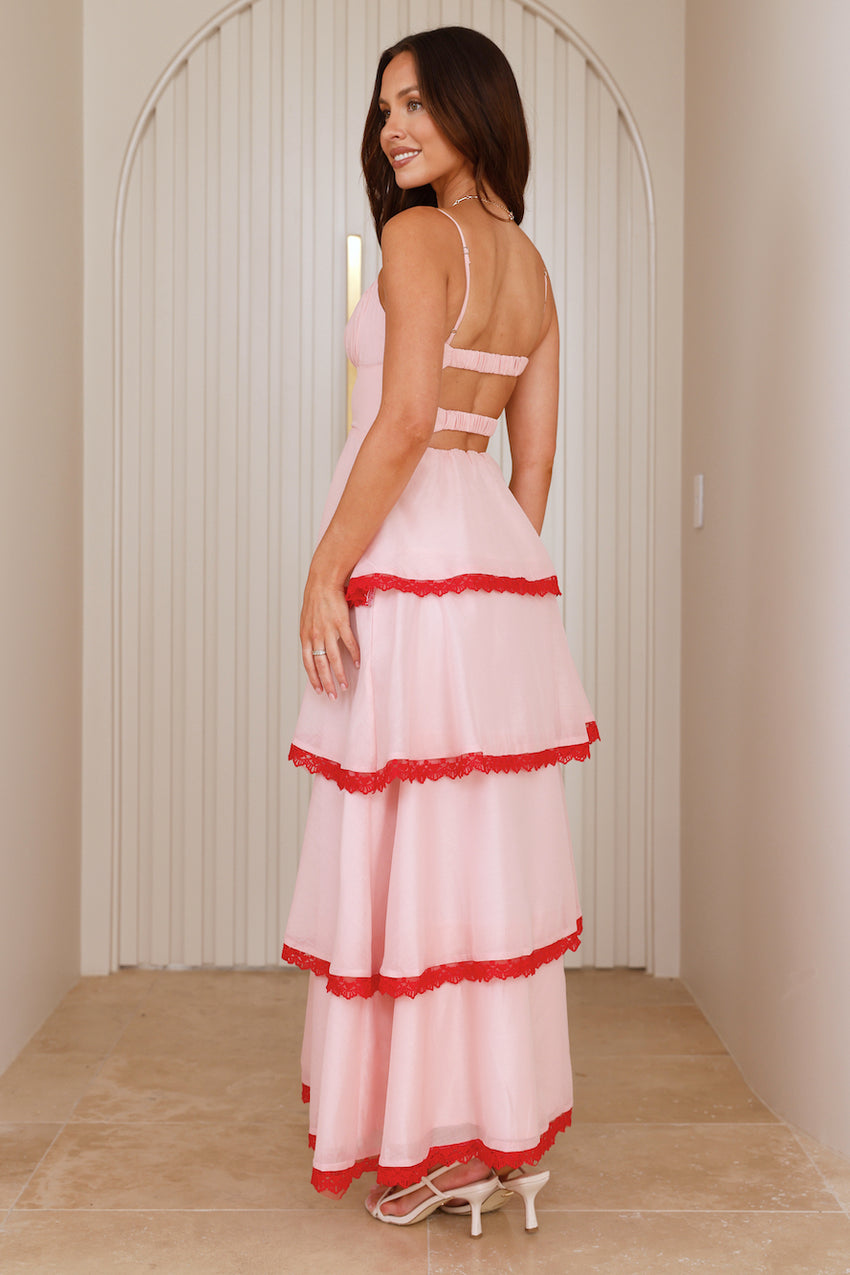 Ethereal Magic Maxi Dress Pink