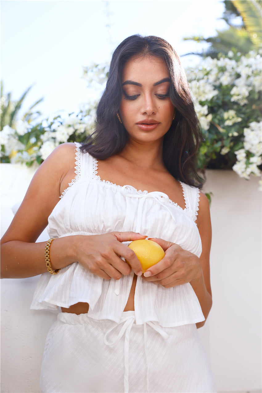 Aurora's Aria Top White