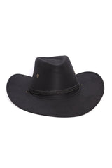Wild West Cowgirl Hat - Black