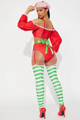 Strawberry Cutie 5 Piece Costume Set - Multi Color