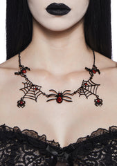 Love’s Web Statement Necklace