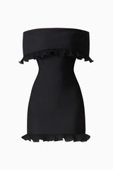 CURAAE Catiana Mini Dress in Black