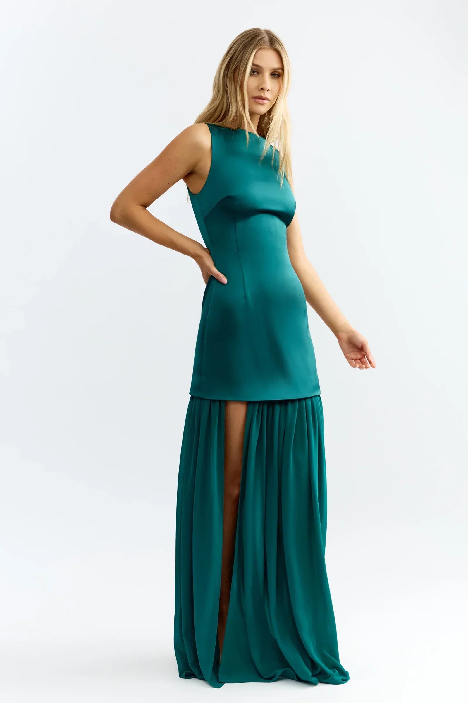 Julia Dress - Emerald