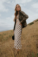 Zadie Plaid Maxi Skirt